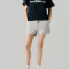 Pantalones cortos de felpa con cintura ajustable