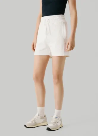 Pantalones cortos de felpa con cintura ajustable