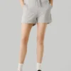 Pantalones cortos de felpa con cintura ajustable