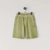 Pantalones cortos de felpa con logotipo estampado