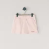 Pantalones cortos de felpa con logotipo estampado
