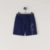Pantalones cortos de felpa con logotipo estampado