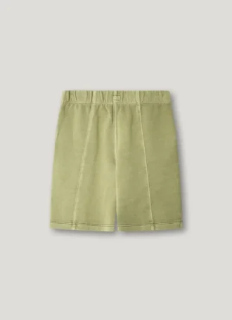 Pantalones cortos de felpa con logotipo estampado