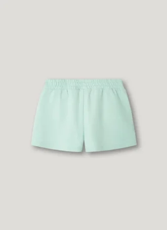 Pantalones cortos de felpa con logotipo estampado