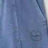 Pantalones cortos de felpa con logotipo estampado