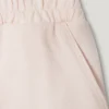 Pantalones cortos de felpa con logotipo estampado