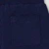 Pantalones cortos de felpa con logotipo estampado