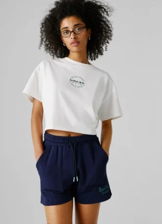 Pantalones cortos de jersey de corte holgado