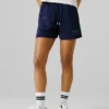 Pantalones cortos de jersey de corte holgado Pantalones cortos de jersey de corte holgado