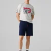 Pantalones cortos de jersey de corte holgado