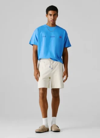 Pantalones cortos de jersey de corte holgado