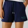 Pantalones cortos de jersey de corte holgado Pantalones cortos de jersey de corte holgado