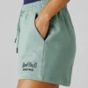 Pantalones cortos de jersey de corte holgado Pantalones cortos de jersey de corte holgado