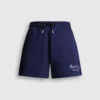 Pantalones cortos de jersey de corte holgado Pantalones cortos de jersey de corte holgado