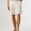Pantalones cortos de lino de corte holgado