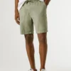 Pantalones cortos de lino de corte holgado