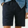 Pantalones cortos de lino de corte holgado