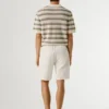 Pantalones cortos de lino de corte holgado