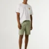 Pantalones cortos de lino de corte holgado