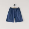 Pantalones cortos de popelín con cintura ajustable