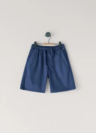 Pantalones cortos de popelín con cintura ajustable