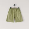 Pantalones cortos de popelín con cintura ajustable