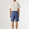 Pantalones cortos de popelín de corte holgado