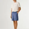 Pantalones cortos de popelín de corte holgado