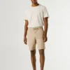 Pantalones cortos de popelín de corte holgado