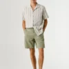Pantalones cortos de popelín de corte holgado