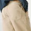 Pantalones cortos de sarga de corte holgado