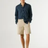 Pantalones cortos de sarga de corte holgado