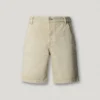 Pantalones cortos de sarga de corte holgado