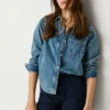 Pantalones cortos de sarga elástica Pantalones cortos de sarga elástica