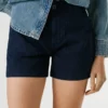 Pantalones cortos de sarga elástica Pantalones cortos de sarga elástica