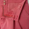 Pantalones cortos de sarga teñidos en prenda