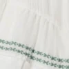Pantalones cortos fluidos con detalles bordados