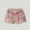 Pantalones cortos fluidos con estampado floral