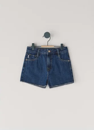 Pantalones cortos vaqueros de corte holgado
