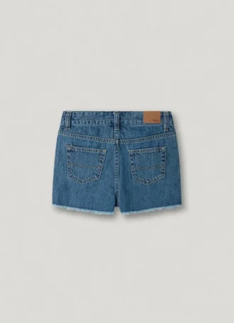 Pantalones cortos vaqueros de corte holgado