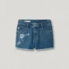 Pantalones cortos vaqueros de corte holgado Pantalones cortos vaqueros de corte holgado