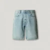 Pantalones cortos vaqueros de corte holgado