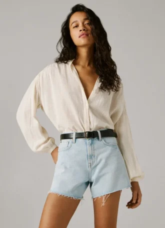 Pantalones cortos vaqueros de corte regular