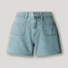 Pantalones cortos vaqueros de corte regular Pantalones cortos vaqueros de corte regular