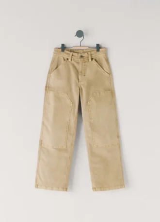Pantalones de carpintero de corte holgado