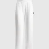 Pantalones de chándal de pierna ancha