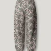 Pantalones de pierna ancha con estampado floral