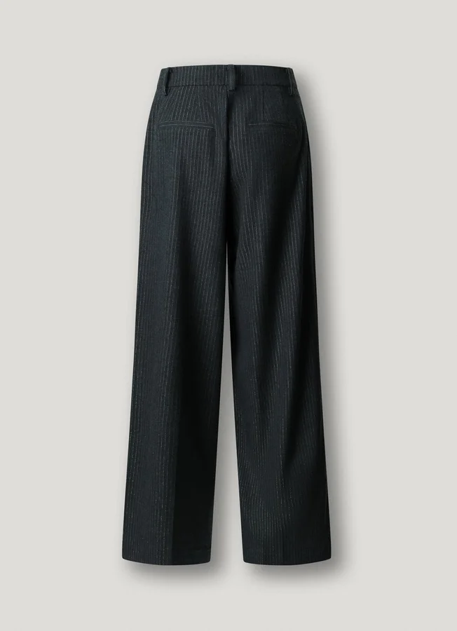 Pantalones de rayas anchas Pantalones de rayas anchas