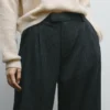 Pantalones de rayas anchas Pantalones de rayas anchas