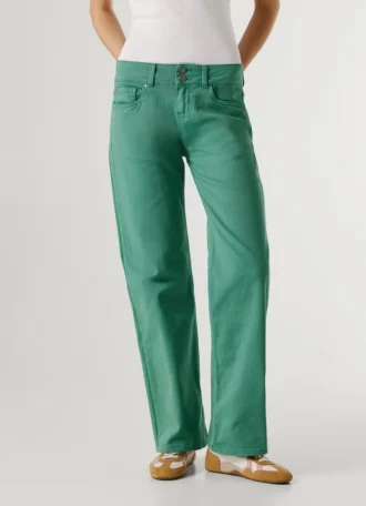 Pantalones de sarga de 5 bolsillos